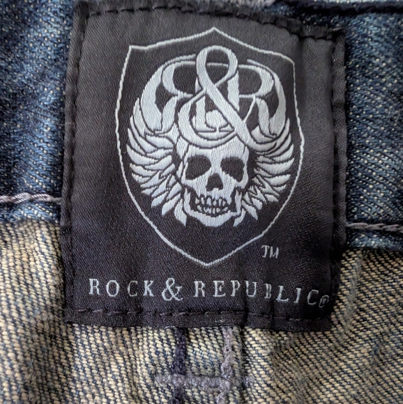 Men's Blue Jeans Rock Republic Bolt - Picture 12 of 15